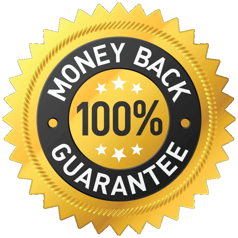 EZ Vac Pro 60 Day 100% No-Risk Money Back Guarantee official seal